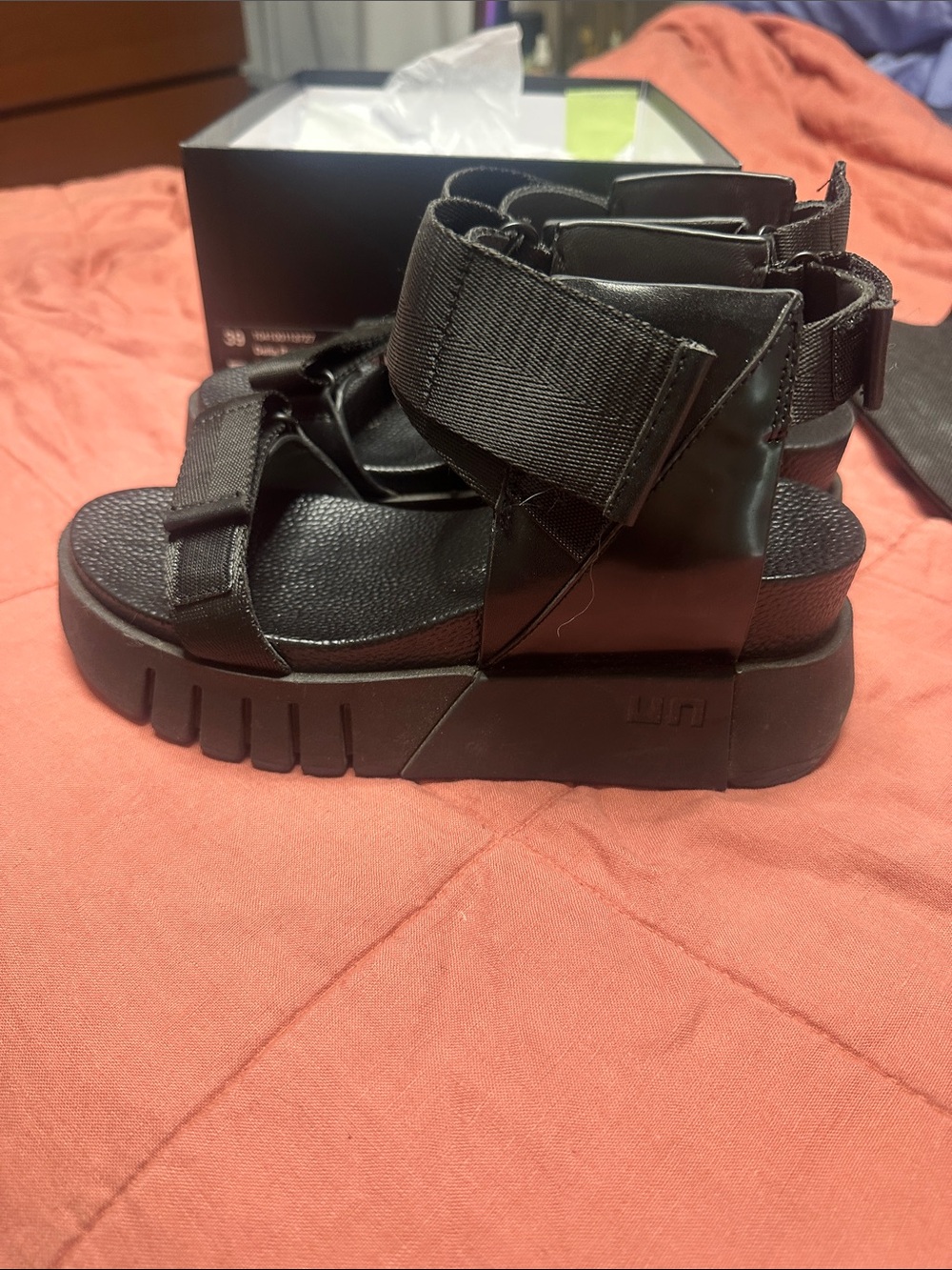 United nude Delta run black sandals - Picture 4 of 12
